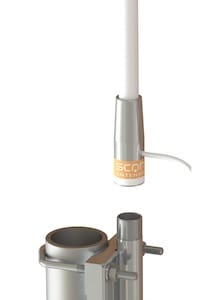 Scan Antenna Meri-VHF antennikiinnitys